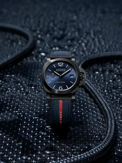 panerai luminor quaranta steel dlc luna rossa